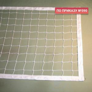 Купить Сетка волейбольная 3,0 мм белая обшита с 4-х сторон в Пошехонье 
